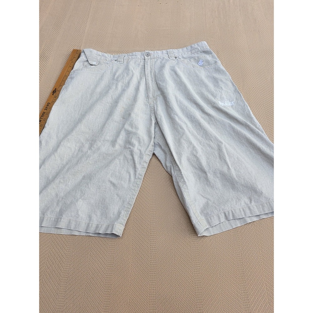 Rocawear 55/45 Linen Cotton Blend Shorts Y2k Hip Hop‎ Big Pockets
